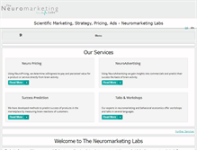 Tablet Screenshot of neuromarketing-labs.com
